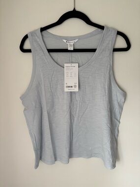 Athleta Pale Blue Scoop Neck Tank
